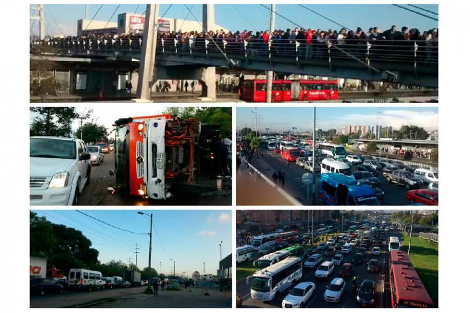 Twitter @Alejandro_51438, @Bogotásemueve, @frecetacu, @LuisaMRodriguez / Twitter @Alejandro_51438, @Bogotásemueve, @frecetacu, @LuisaMRodriguez