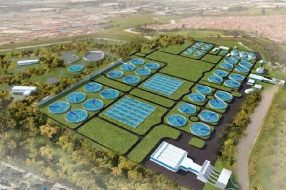 Así sería la ampliación y remodelación de la planta de tratamiento de aguas residuales El Salitre. /CAR