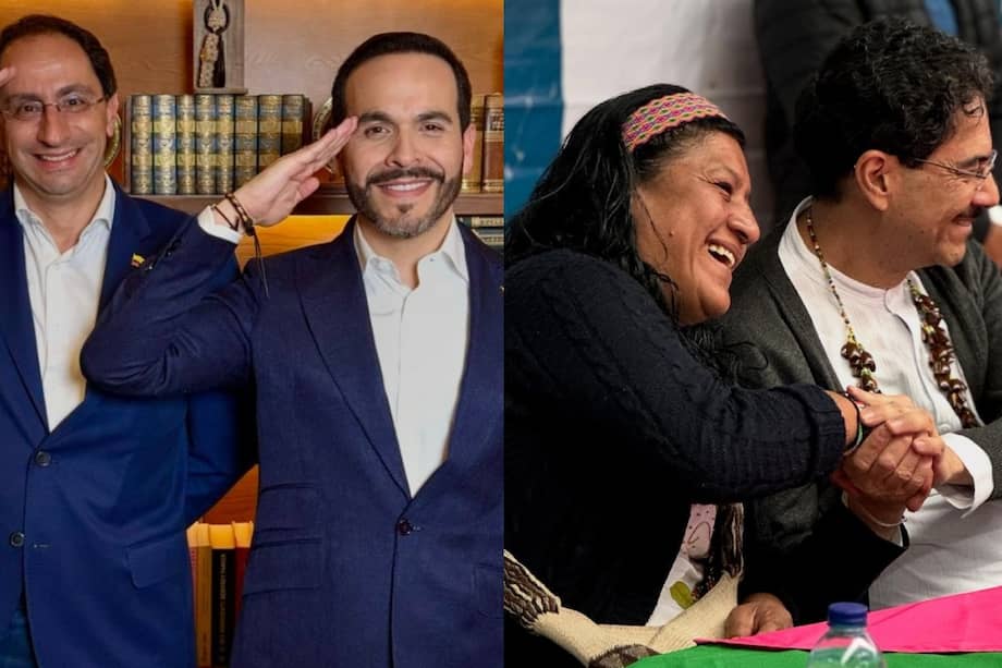 Abelardo de la Espriella va con José Manuel Restrepo e Iván Cepeda con Aida Quilcué.