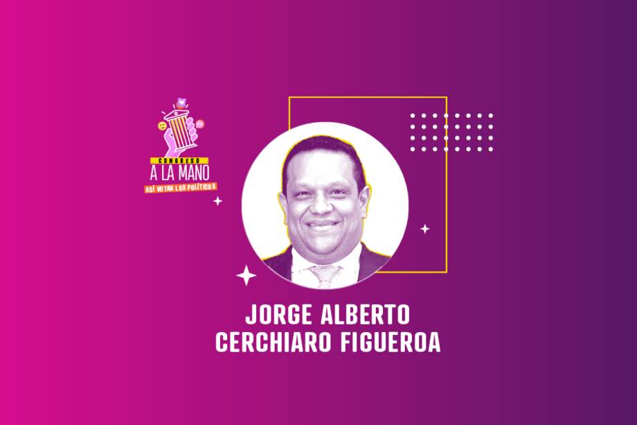 Congresista Jorge Cerchiaro.