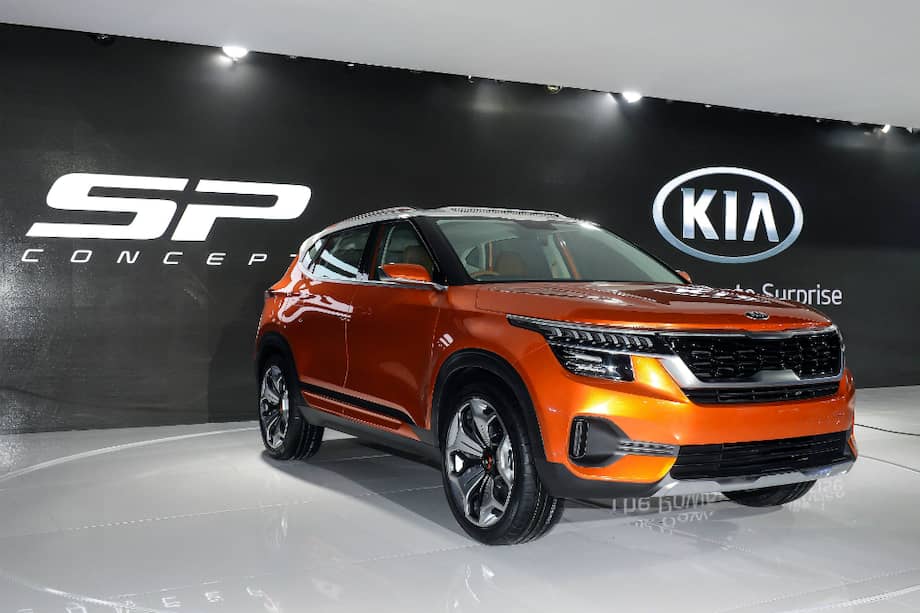 El prototipo SP hizo su primera aparición mundial al público en AutoExpo 2018. / Cortesía Kia