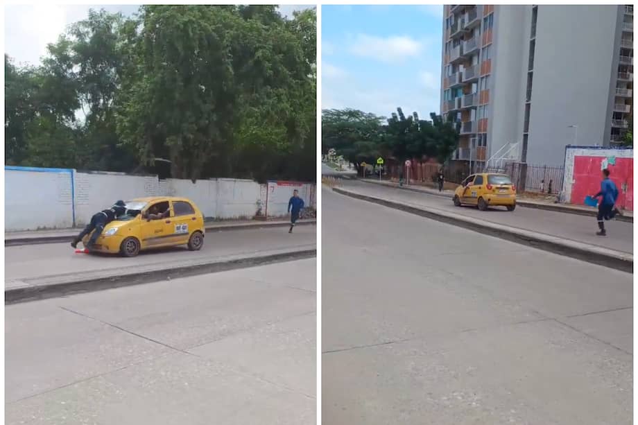 El taxista tenía la licencia vencida.