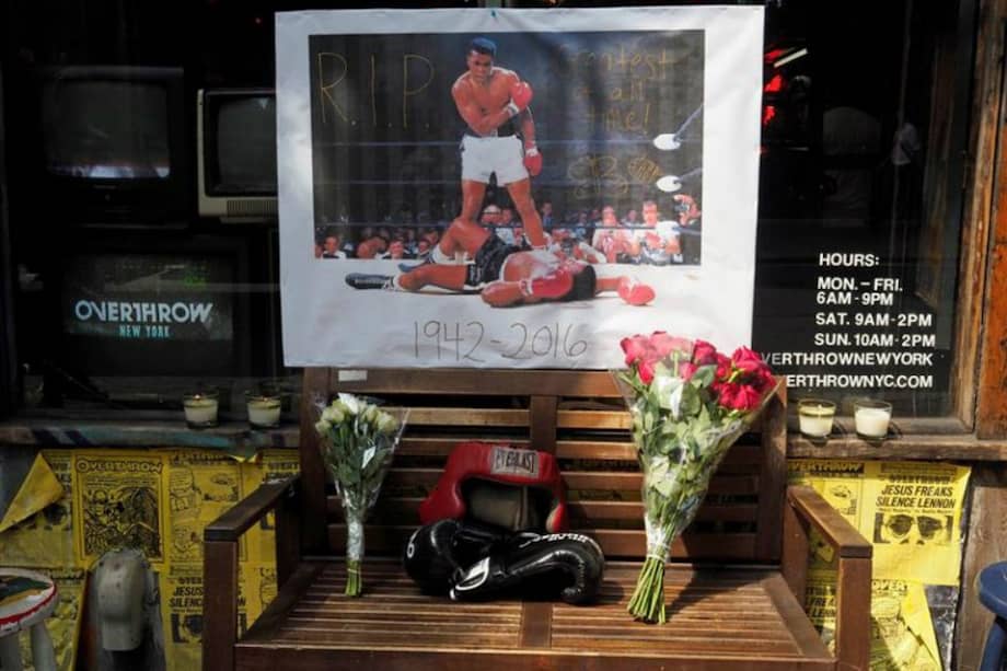 La leyenda Muhammad Alí, 1942-2016. / EFE