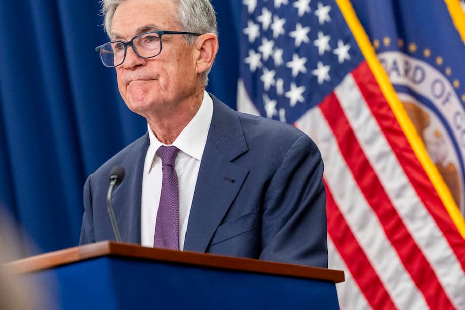 Jerome Powell, presidente de la FED, durante la reunión de política monetaria de septiembre de 2025.