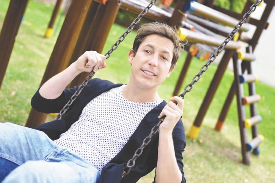 Alejandro Riaño comenzó en la comedia a los 13 años. /Jonathan Ramos