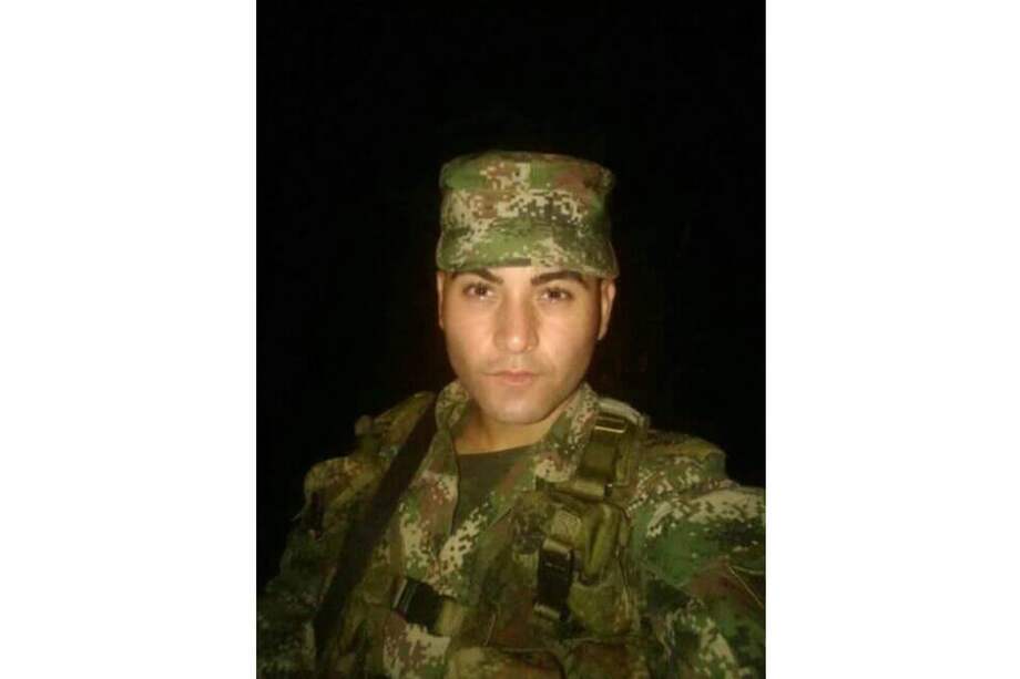 Soldado Jeison Castillo León, orgánico de la Sexta División del Ejército Nacional. / Cortesía