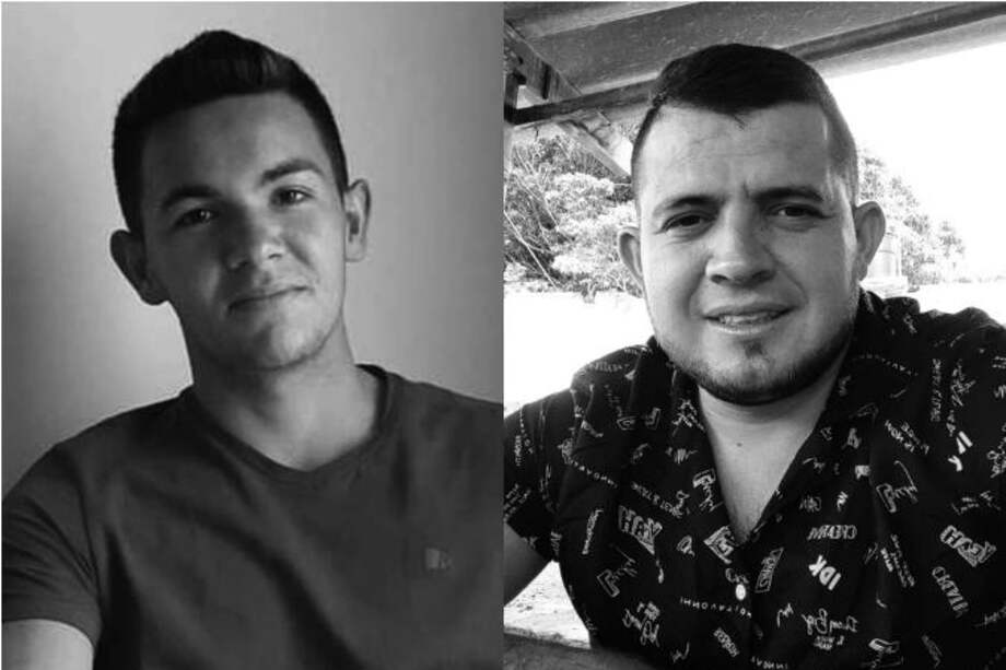 Las víctimas fueron identificadas como Andrey Guerrero y Yesid Amaya.