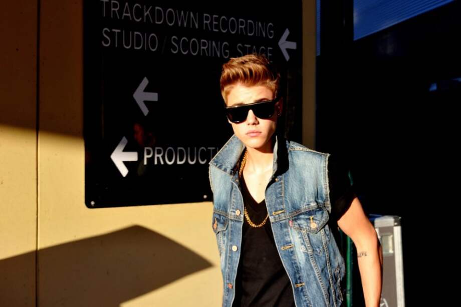El cantante Justin Bieber.