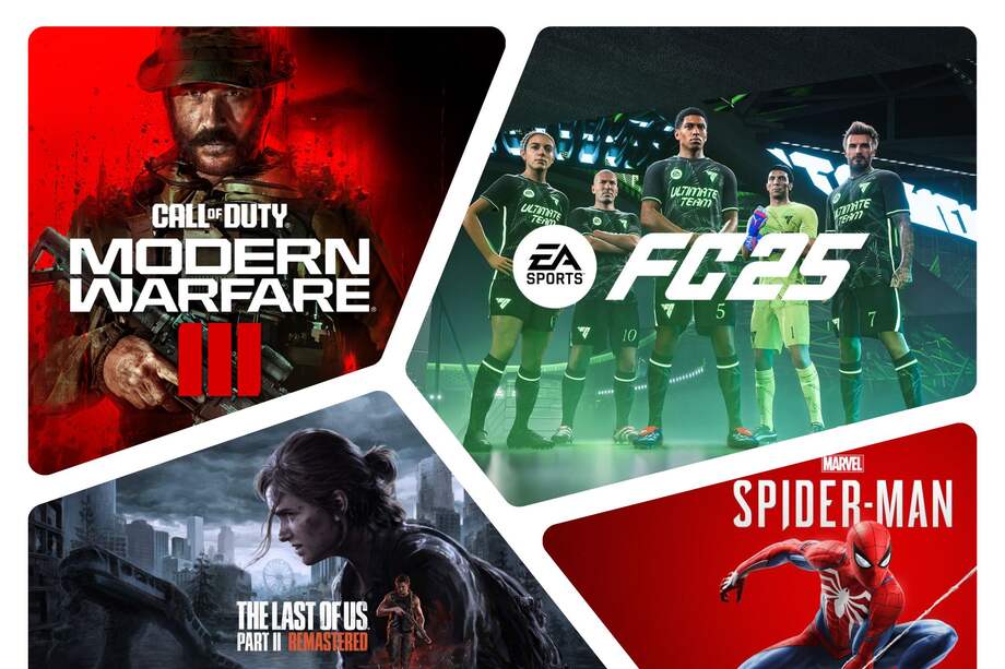 Call of Duty: Modern Warfare III, EA Sports FC 25, The Last of Us: Part II y Marvel's Spider-Man son solo algunos de los títulos en descuento en PlayStation Store.