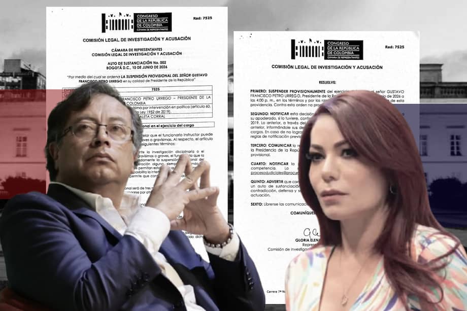 La representante del Pacto Histórico, Gloria Arizabaleta, propuso suspender al presidente Petro por presunta participación en política.