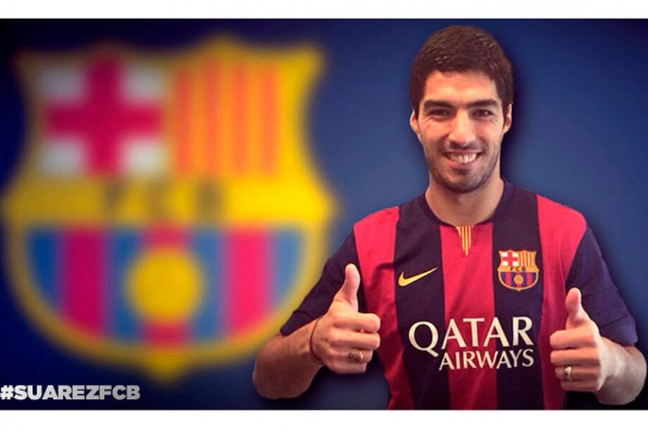 Barcelona confirma fichaje del uruguayo Luis Suárez