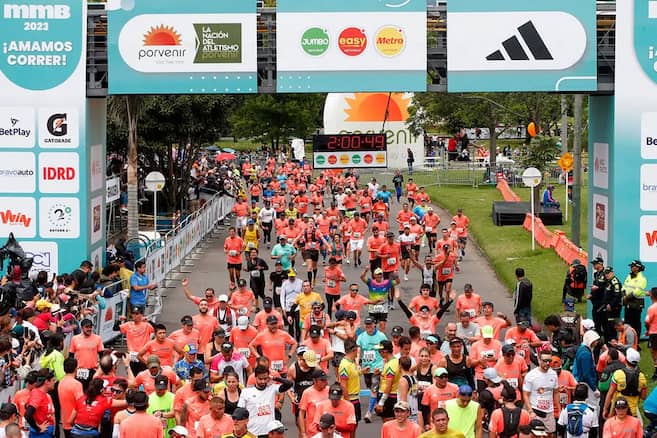 Giải chạy bán marathon Bogotá lần thứ 26 thu hút 42.000 vận động viên từ 50 quốc gia tham gia (Ảnh: MMB)