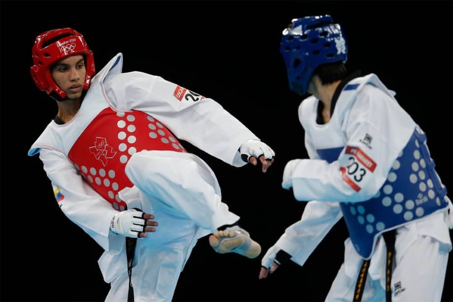 El colombiano Muñoz ganó medalla de bronce para el país en en la categoría de -58 kilos de taekwondo de Londres 2012.