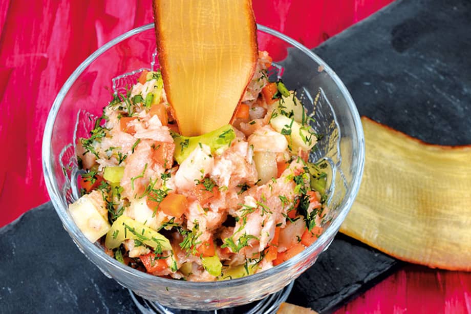 Receta del día: Salpicón de merluza