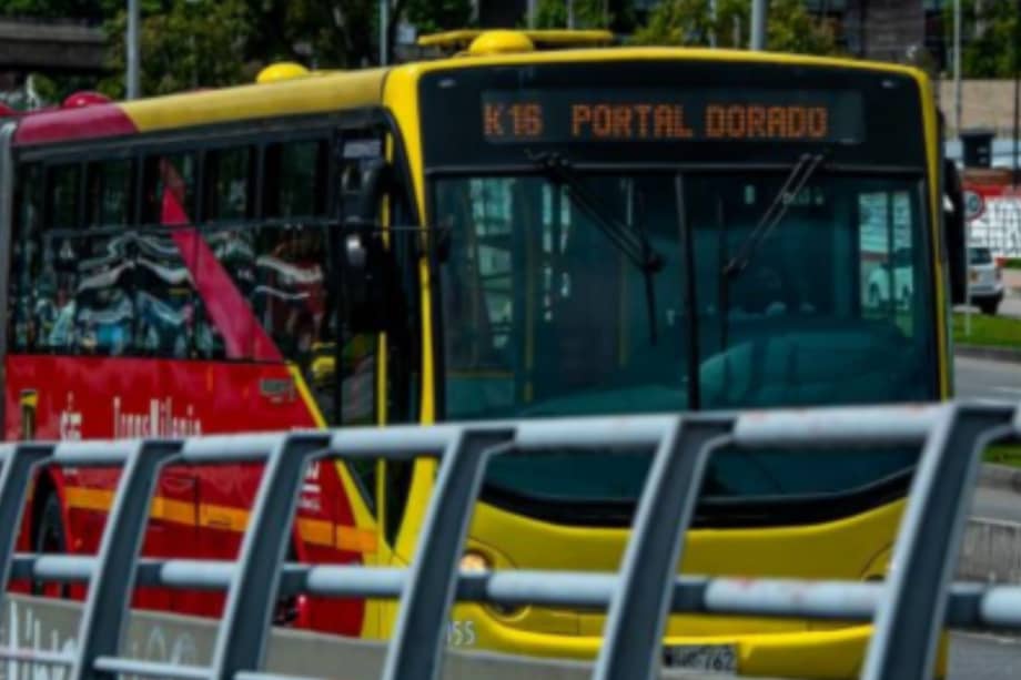Foto de referencia de Transmilenio donde una mujer fue acosada por un usuario.