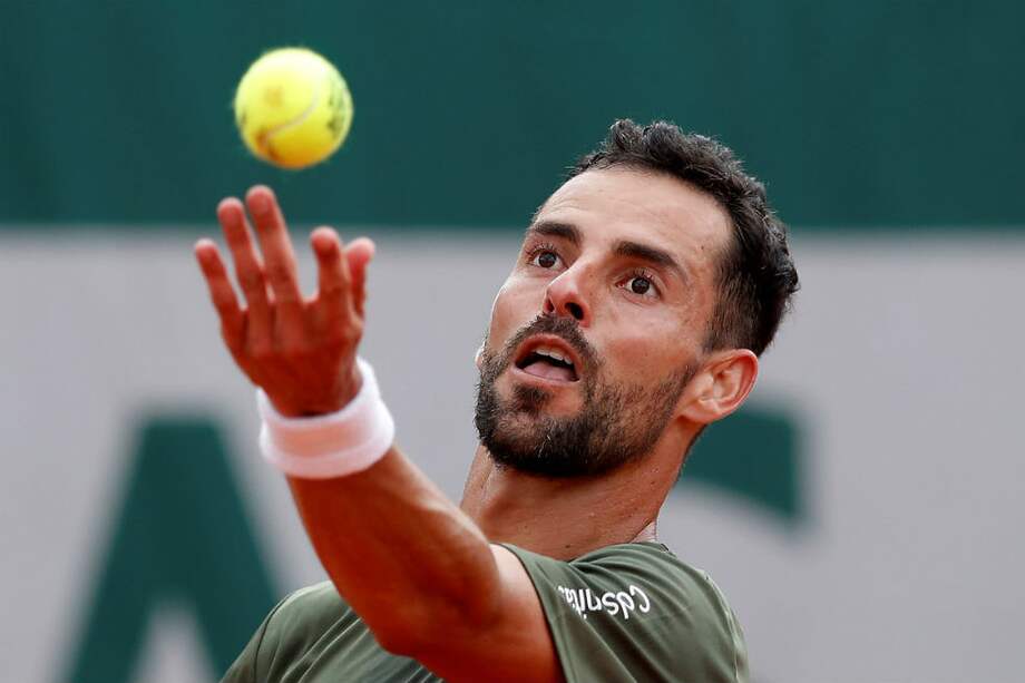 El tenista risaraldense Santiago Giraldo. / FCT