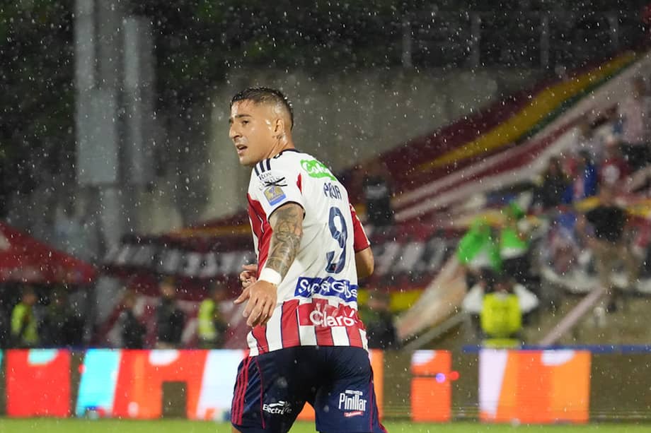 Guillermo Paiva le salvó el empate a Junior en el cierre de la jornada.