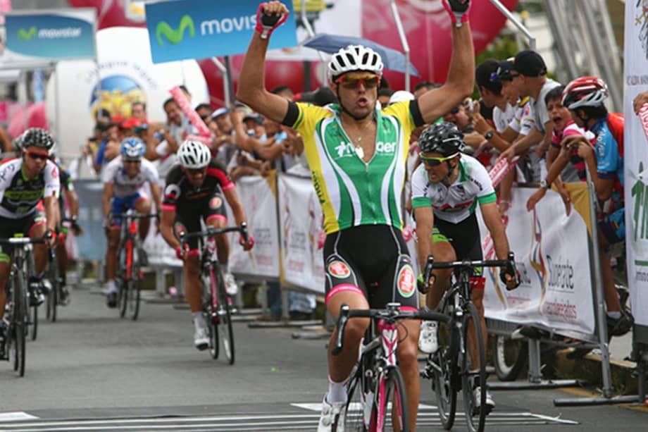 Miguel Ángel Rubiano mantiene la primera posición de la Vuelta a Colombia