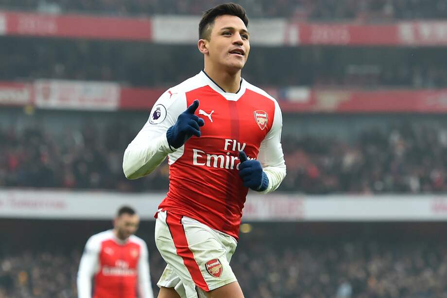 El chileno es el goleador del Arsenal. / AFP