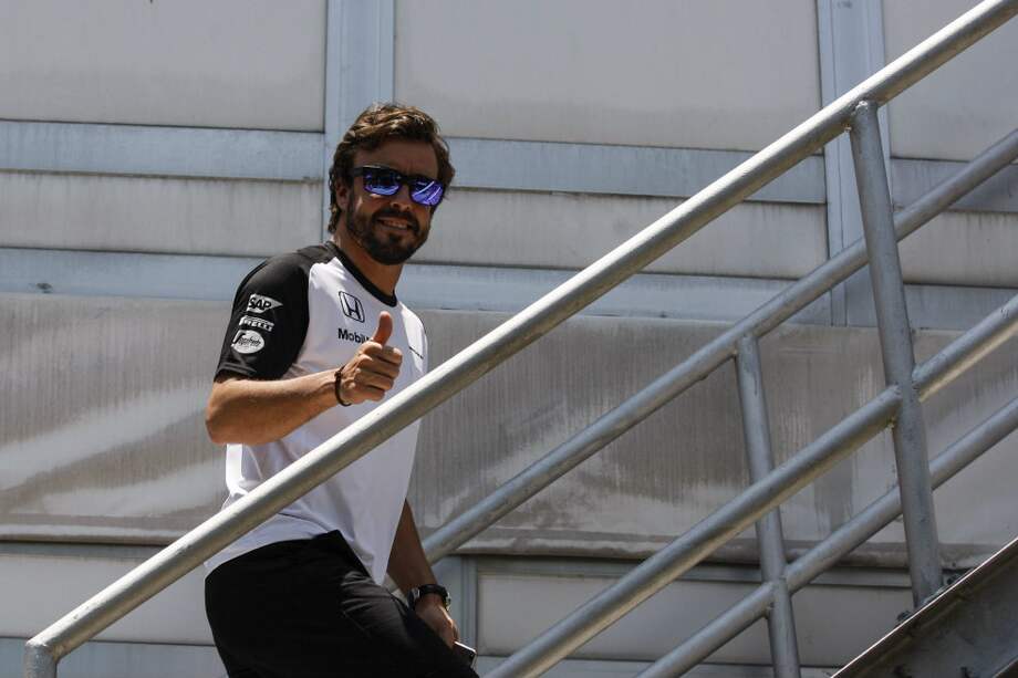 Fernando Alonso, piloto de McLaren. Foto: AFP