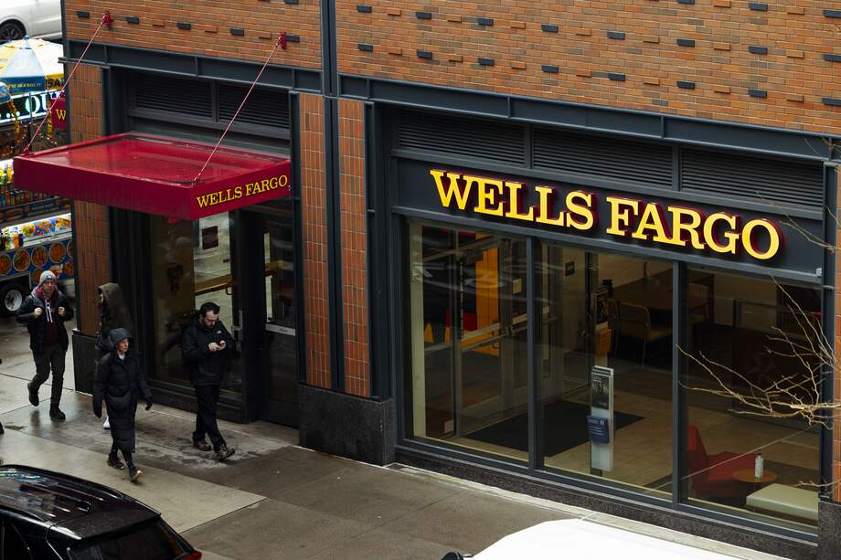 Imagen de la fachada de Wells Fargo. / Angus Mordant/Bloomberg