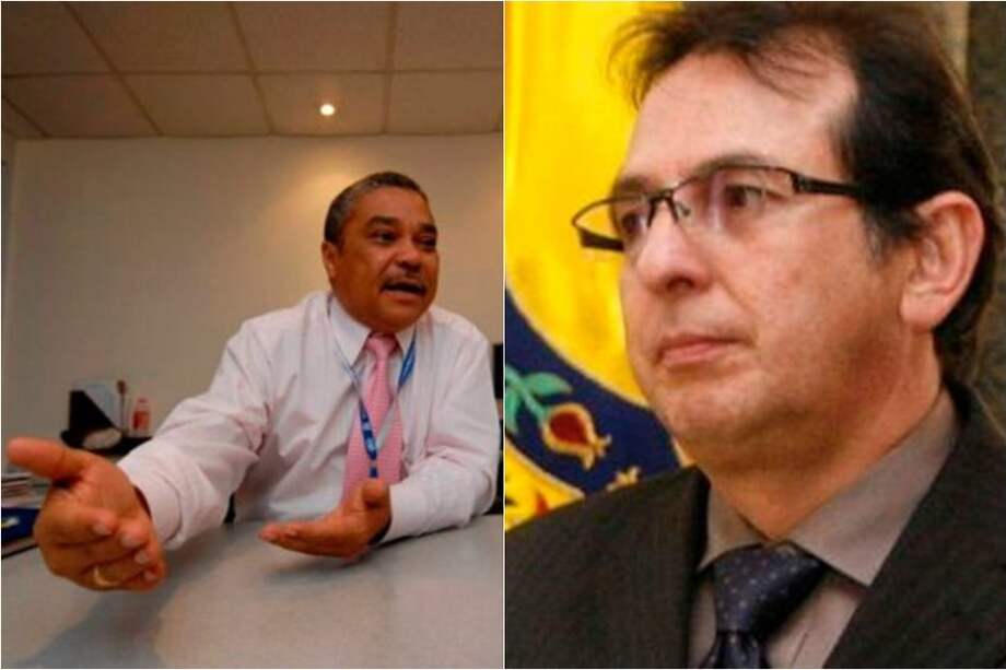 Aldo Cadena y Jorge Rojas.