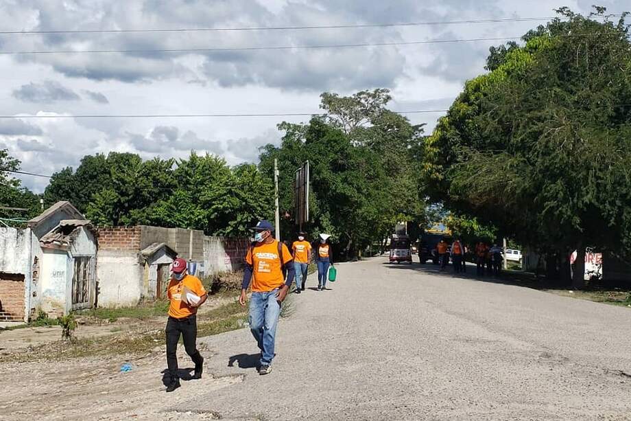 En Magdalena hicieron el registro de damnificados en zonas afectadas por la emergencia en la Subregión Norte. - Imagen de referencia