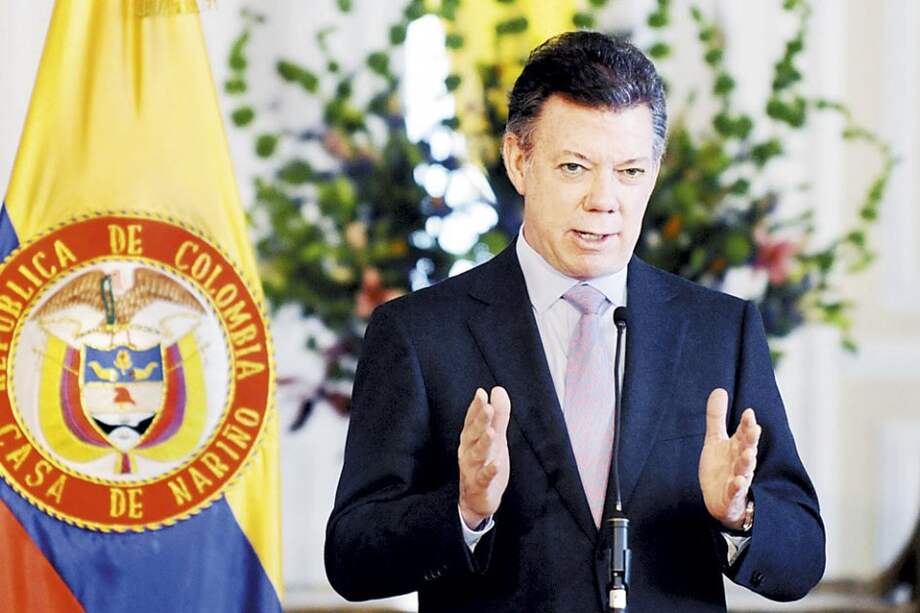 El presidente Juan Manuel Santos se declaró optimista en cuanto al proceso de paz. / SIG