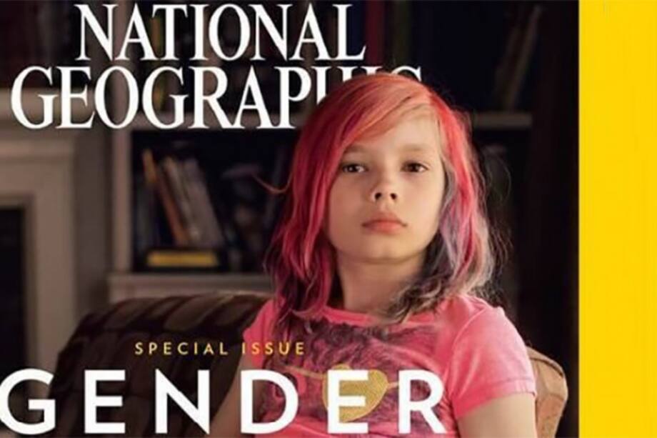 Avery Jackson, la primera niña transgénero en ser portada de National Geographic