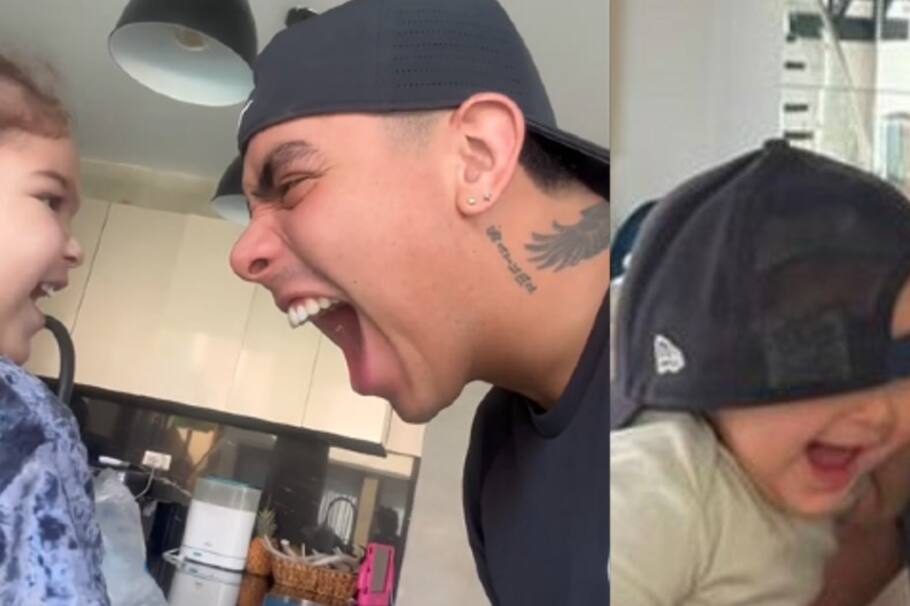 Felipe Saruma conmovió a sus seguidores al mostrar el gran amor que siente por Adhara, hija de su esposa Andrea Valdiri y Lowe León. La pequeña está cumpliendo 2 años.