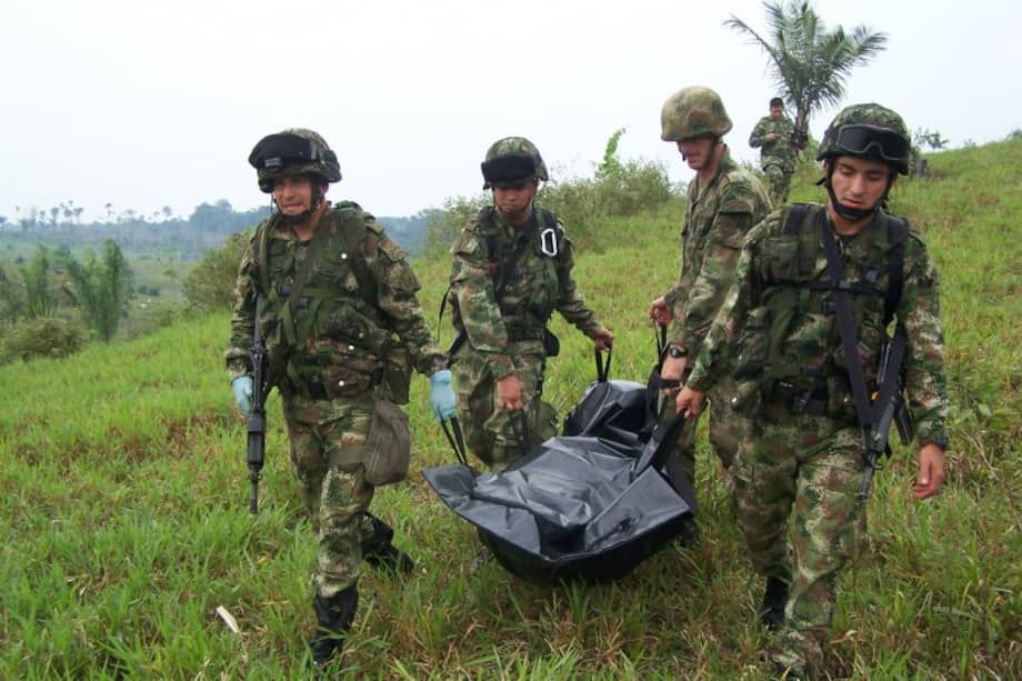 Tres guerrilleros muertos y dos capturados en Arauca