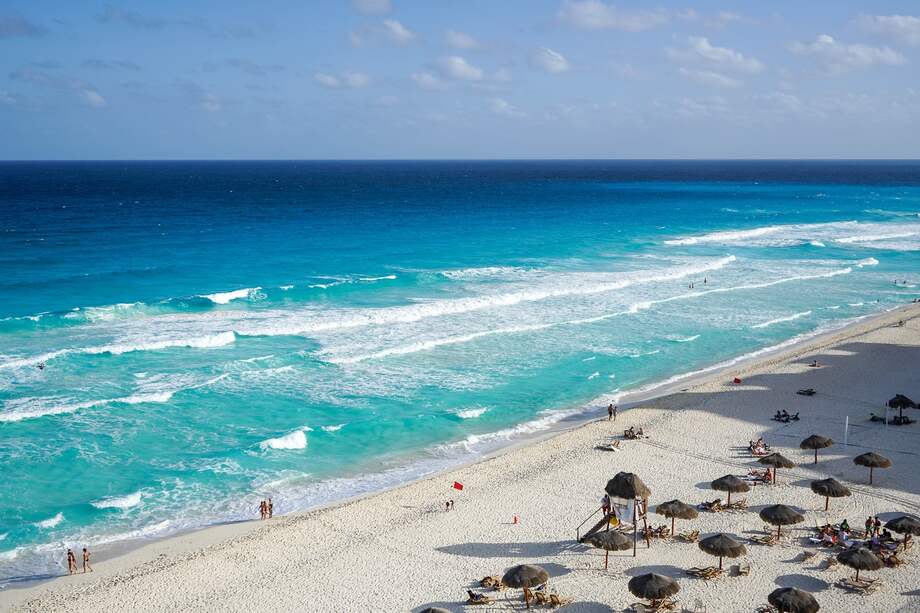 Cancún es uno de los destinos internacionales que los colombianos más han buscado durante la pandemia.