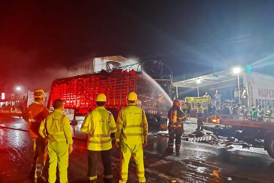 Bomberos atendieron la emergencia