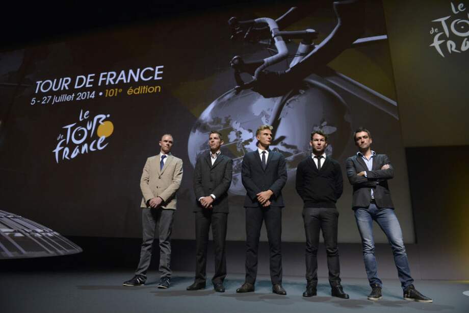 Presentación oficial del Tour de Francia 2014 que iniciará el 5 de julio en Inglaterra y finalizará el 27 del mismo mes en París