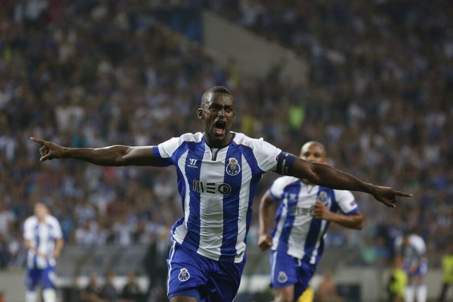 Jackson Martínez, delantero del Oporto. Foto: AFP