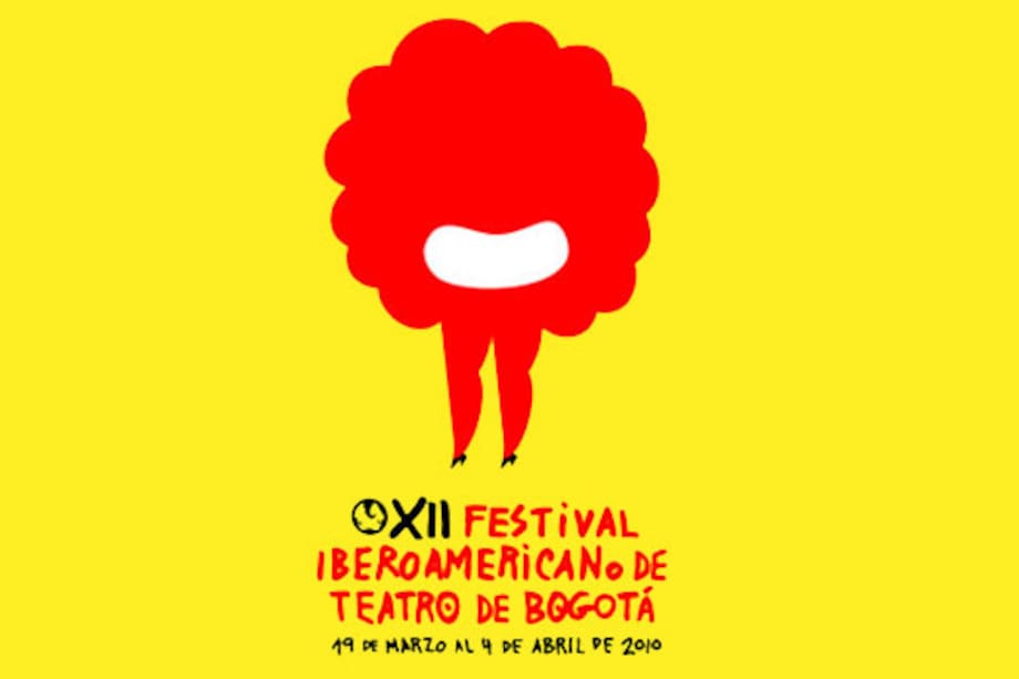 Esta es la imagen del XII Festival iberoamericano de teatro