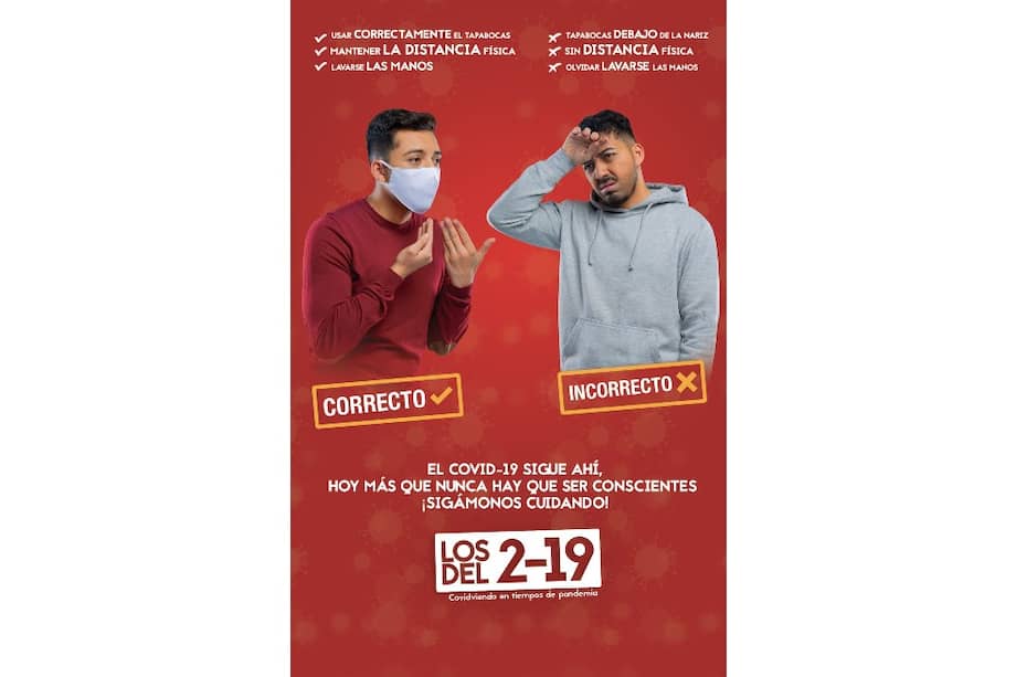 Lokillo y su gemelo Mokillo le mostrarán a los colombianos cómo vivir en la nueva "normalidad".