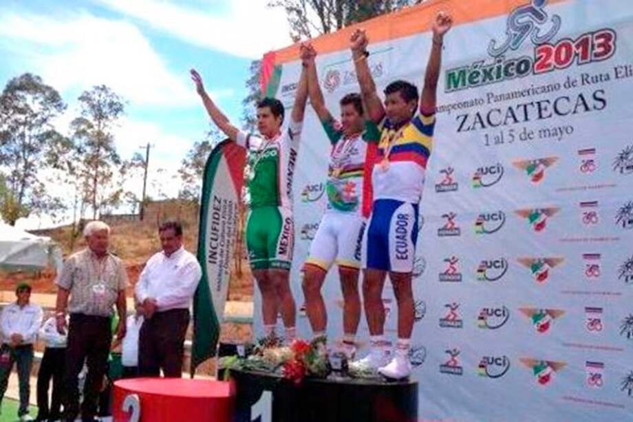 Jonathan Paredes, oro para Colombia en Panamericano de Ruta