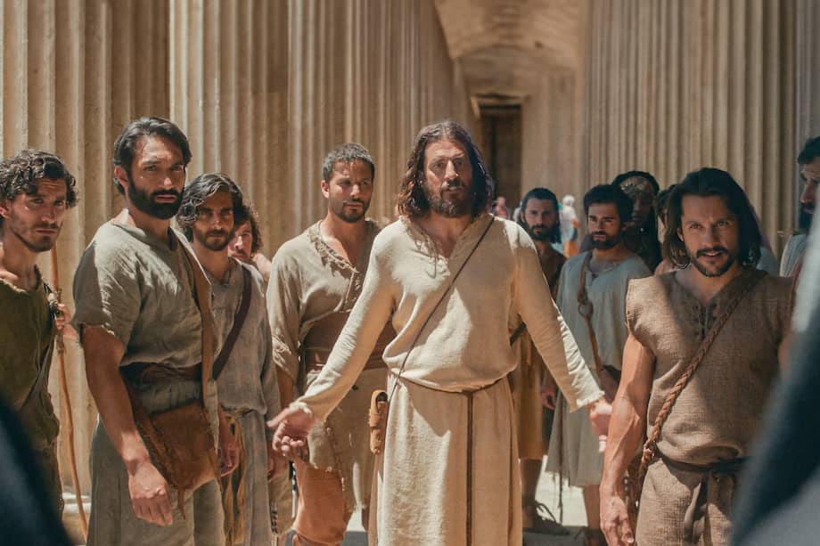 Jonathan Roumie interpreta a Jesús en "The Chosen".