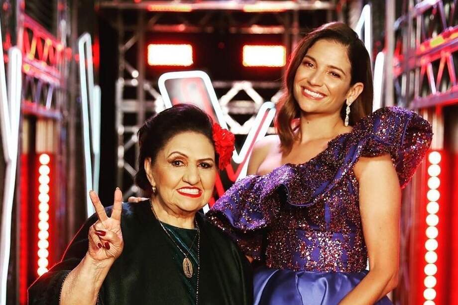 María Nelfi, del equipo Natalia, fue la ganadora de "La voz senior".