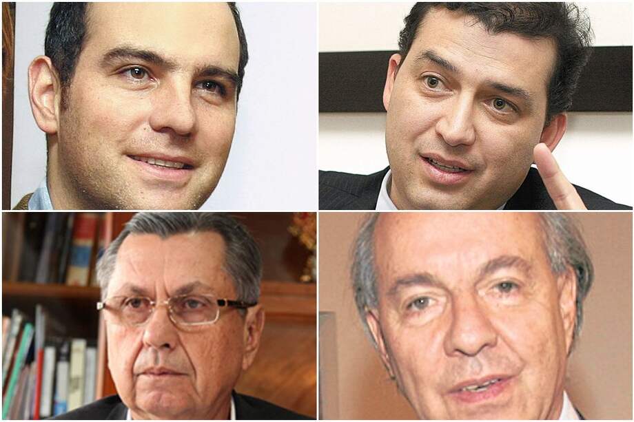 Tomás Jaramillo, gestor del Fondo Premium. / ‘Semana’, Juan Carlos Ortiz, fundador Fondo Premium. / ‘Semana’, Alfonso Manrique, socio de Interbolsa. / Archivo particular, Víctor Maldonado, accionista de Interbolsa. / Archivo particular