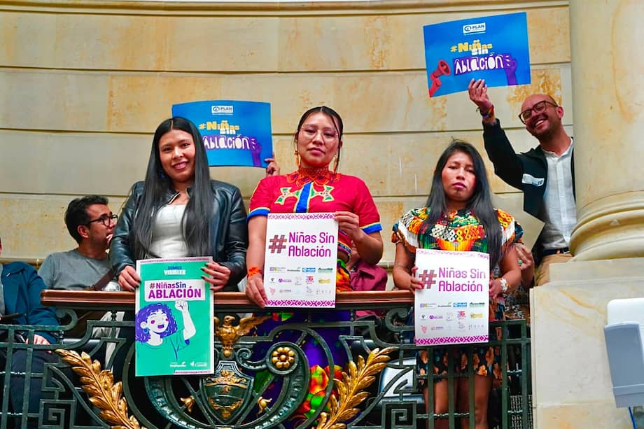 Senado aprobó el proyecto de ley "Niñas Sin Ablación" en último debate.
