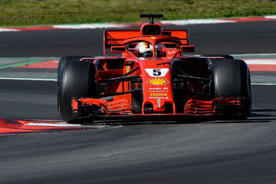 Sebastian Vettel, uno de los favoritos para ganar el Mundial de F1. / AFP