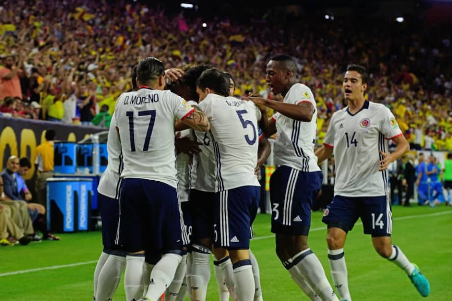 La selección de Colombia enfrentará a Perú este viernes en Nueva York. Foto: AFP