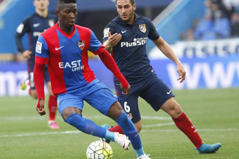 Lerma llegó al conjunto español en el 2015 proveniente del Atlético Huila. / levante.com.es