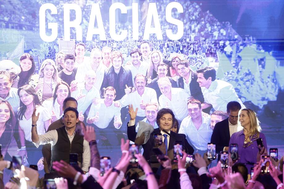 En su mensaje de celebración de la victoria en las urnas, el presidente Javier Milei dijo: “Comienza la construcción de la Argentina grande”.