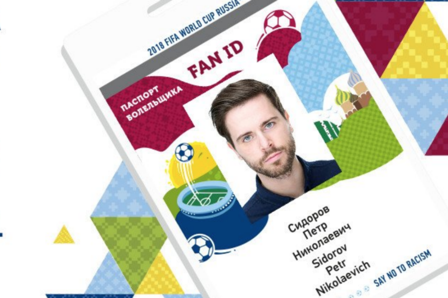 Facsímil de la Fan ID. / @EmbRusiaMexico