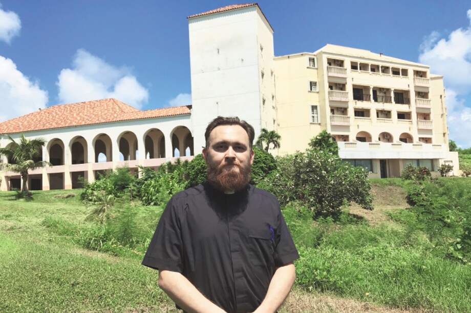 Julio César Sánchez en el seminario Redemptoris Mater de Guam. / Cortesía