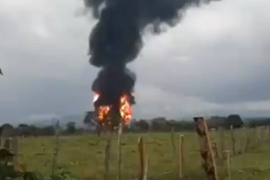 El incidente fue reportado por la comunidad mediante vídeos subidos a las redes sociales. / Cortesía.