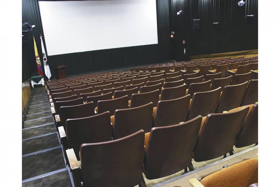 Auditorio del Cineclub de la Universidad Central. / Cortesía